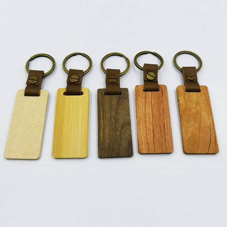 Wooden Key Ring 10