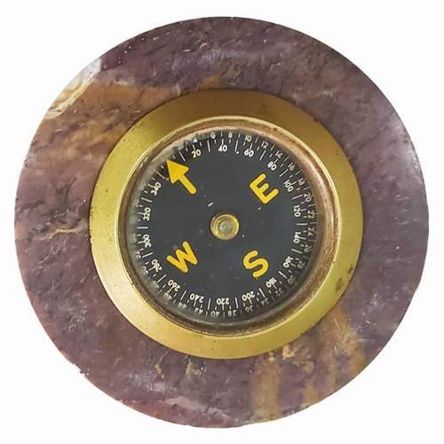 Compass Stone Round
