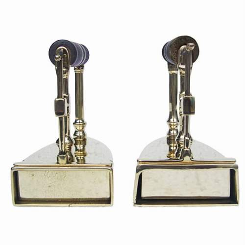 Brass Press Wood Handle