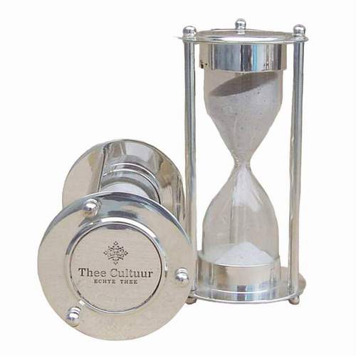 Sandtimer Silver Plated