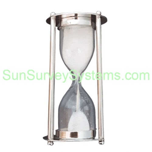 Nickel Plated Sandtimer # 54